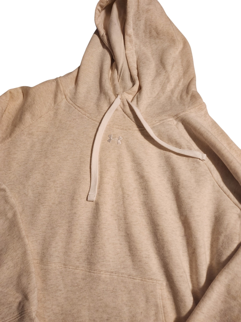 Under Armour Light Beige Crewneck Hoodie